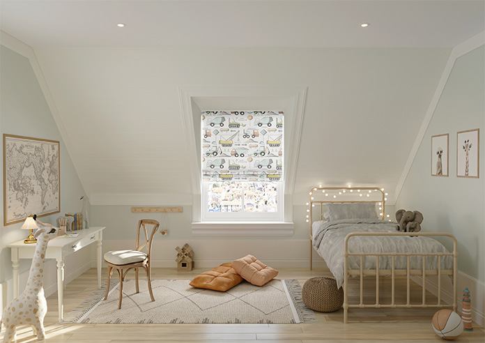 Tinker Town, Technicolour - Roman Blind - Image 8